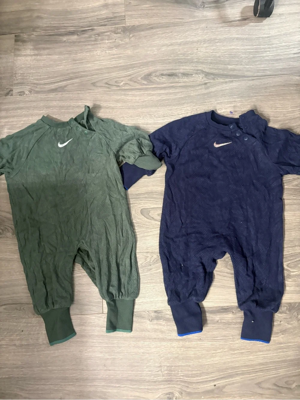 Nike kids 12m long sleeve 2 piece and one piece.